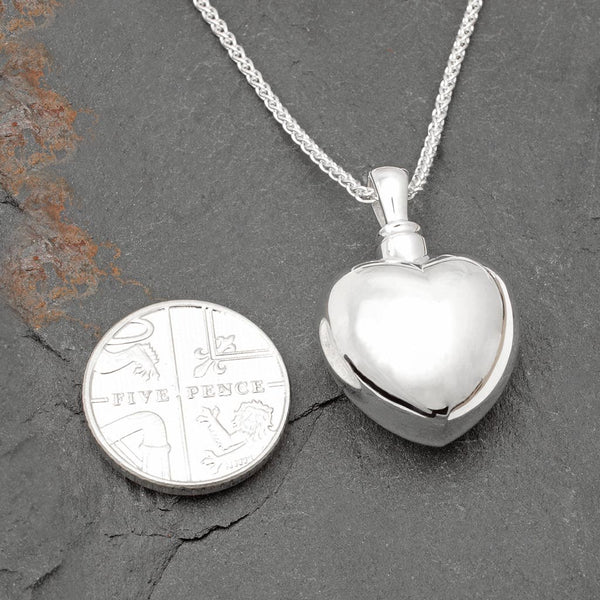 Bulbous Heart Pendant