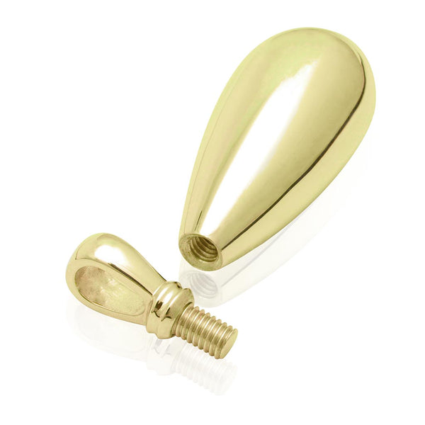 Large Teardrop Pendant       (Crv outer)