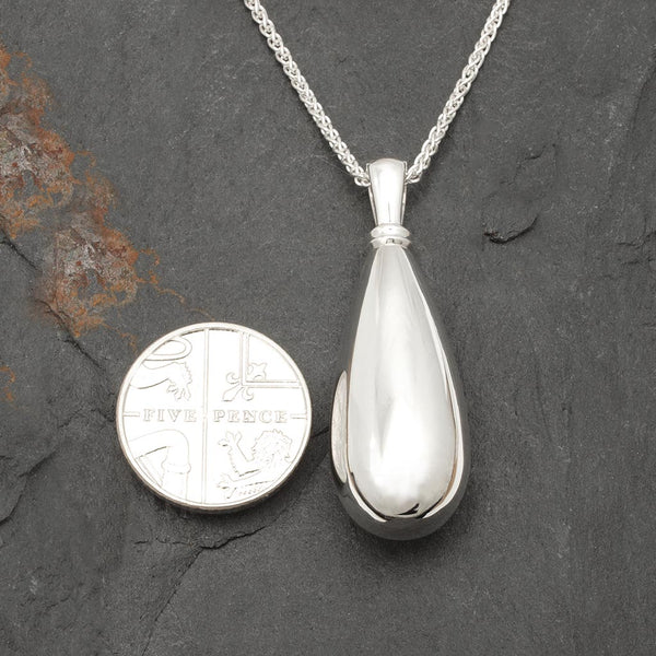 Large Teardrop Pendant       (Crv outer)