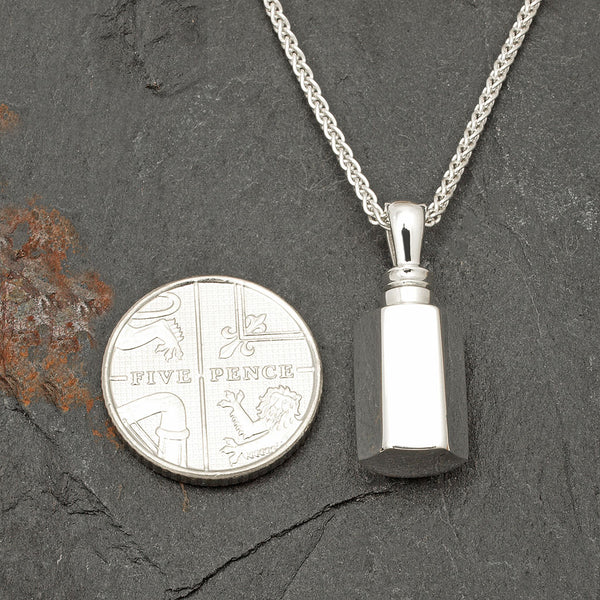 15mm Hexagon Tube Pendant