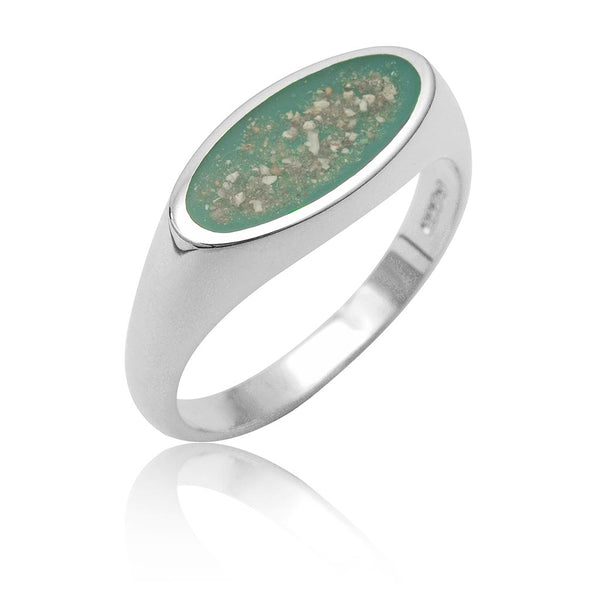 A34 Oval Signet Ring