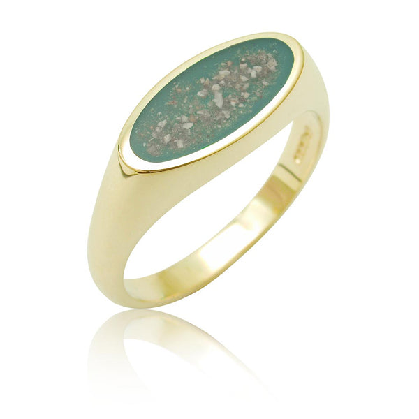 A34 Oval Signet Ring