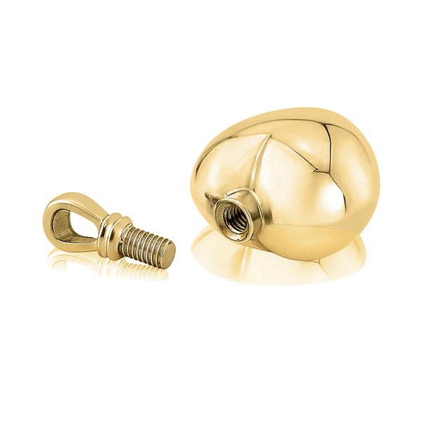 Bulbous Heart Pendant