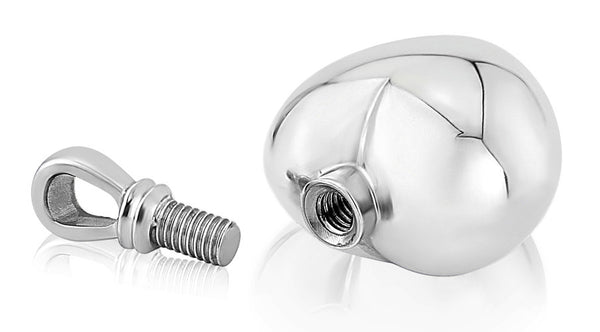 Bulbous Heart Pendant