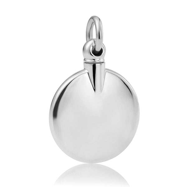 Small Round disc Pendant             (Flatish)