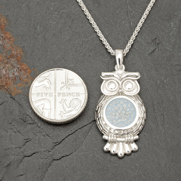 Owl pendant for resin