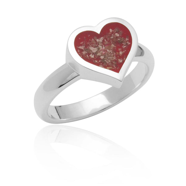 A82 Stylised Heart Shape Ring