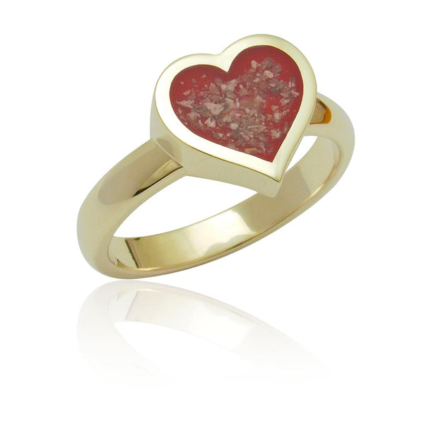 A82 Stylised Heart Shape Ring