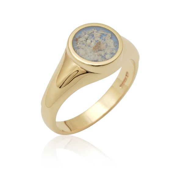 A54 Round Signet Ring